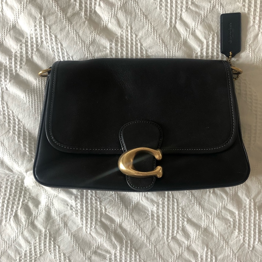 Soft calf Leather Tabby Coach Purse - Picture 3 of 3